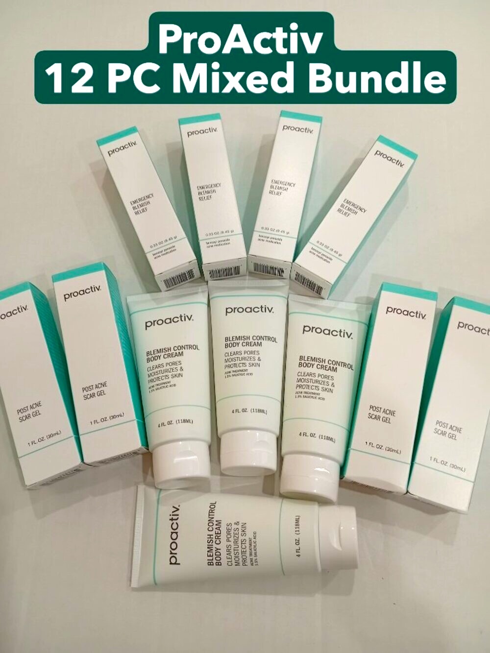 ProActiv Acne Repair Bundle 12 Piece Mixed Bundle Full Sizes Brand New $360